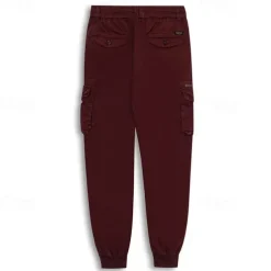 Men's Cargo Pants Cargo Trousers Trousers Drawstring Elastic Waist Multi Pocket Plain Breathable Outdoor Full Length Casual Daily Casual Tactical ArmyGreen Black Micro-elastic