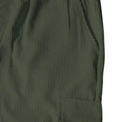 Men's Cargo Pants Corduroy Pants Trousers Straight Leg Sweatpants Elastic Waist Drawstring Multi Pocket Plain Wearable Outdoor Daily Camping & Hiking Fashion Classic Black Army Green