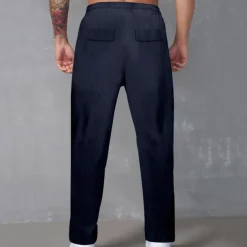 Men's Cargo Pants Corduroy Pants Tactical Pants Trousers Elastic Waist Drawstring Multi Pocket Plain Wearable Outdoor Daily Camping & Hiking Fashion Classic Black Army Green