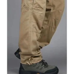 Men's Cargo Pants Tactical Pants Trousers Multi Pocket Plain Comfort Wearable Casual Daily Holiday Sports Basic Black Brown