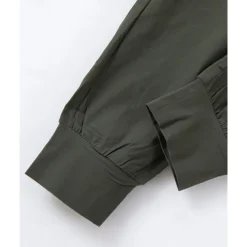 Men's Cargo Pants Tapered pants Trousers Drawstring Elastic Waist Multi Pocket Plain Wearable Outdoor Daily Camping & Hiking Fashion Classic Black Army Green