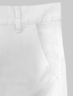 Men's Cargo Pants Trousers Chinos Summer Pants Casual Pants Zipper Plain Comfort Breathable Full Length Casual Daily Holiday Fashion Basic Black White Micro-elastic