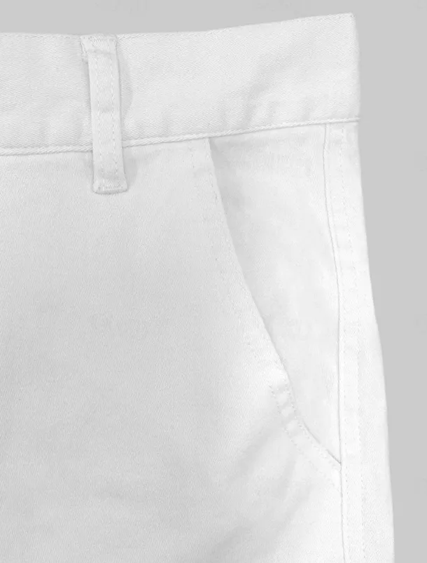 Men's Cargo Pants Trousers Chinos Summer Pants Casual Pants Zipper Plain Comfort Breathable Full Length Casual Daily Holiday Fashion Basic Black White Micro-elastic