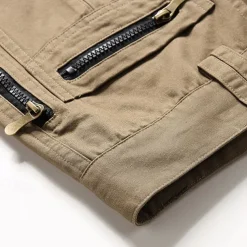 Men's Cargo Pants Trousers Buttons Multi Pocket Plain Wearable Outdoor Daily Camping & Hiking Fashion Classic Black Yellow