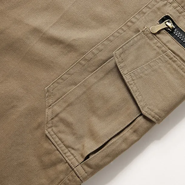 Men's Cargo Pants Trousers Buttons Multi Pocket Plain Wearable Outdoor Daily Camping & Hiking Fashion Classic Black Yellow