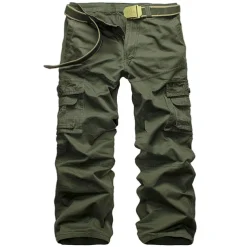Men's Cargo Pants Work Pants Tactical Cargo Pants Military Summer Outdoor Ripstop Quick Dry Multi Pockets Wear Resistance Pants / Trousers Bottoms Black Army Green Hunting Climbing Camping / Hiking
