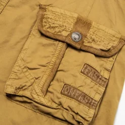 Men's Cargo Shorts Below Knee Length Shorts Capri Pants Hiking Shorts Multi Pocket Plain Calf-Length Daily Basic Big and Tall Wine Army Green