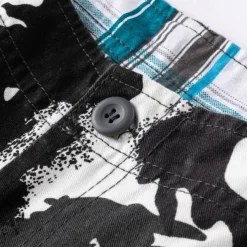 Men's Cargo Shorts Camo Shorts Shorts Summer Shorts Zipper Multiple Pockets Flap Pocket Camouflage Camo / Camouflage Comfort Wearable Short Outdoor Vacation Sport Casual Black Army Green