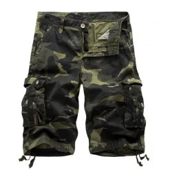 Men's Cargo Shorts Camo Shorts Shorts Multi Pocket Camouflage Comfort Breathable Outdoor Daily Going out Fashion Streetwear White Yellow
