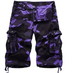 Men's Cargo Shorts Camo Shorts Shorts Multi Pocket Camouflage Comfort Breathable Outdoor Daily Going out Fashion Streetwear White Yellow