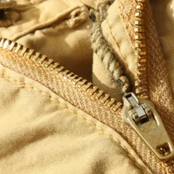 Men's Cargo Shorts Capri shorts Capri Pants Hiking Shorts Pocket Plain Comfort Breathable Calf-Length Work Casual Daily Fashion Streetwear Red Navy Blue