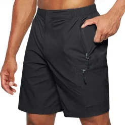 Men's Cargo Shorts Hiking Shorts Tactical Shorts Military Outdoor Regular Fit Waterproof Quick Dry Shorts Elastic Waist Black Army Green Hunting Climbing Camping / Hiking / Caving S M L XL XXL