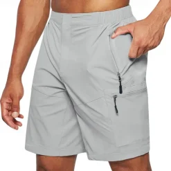 Men's Cargo Shorts Hiking Shorts Tactical Shorts Military Outdoor Regular Fit Waterproof Quick Dry Shorts Elastic Waist Black Army Green Hunting Climbing Camping / Hiking / Caving S M L XL XXL