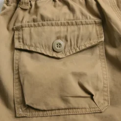 Men's Cargo Shorts Hiking Shorts Multi Pocket Plain Comfort Outdoor Calf-Length Cotton Cargo Shorts ArmyGreen Black Micro-elastic