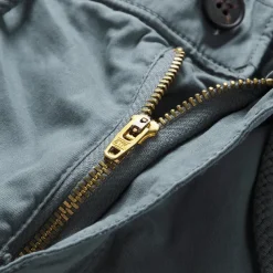 Men's Cargo Shorts Hiking Shorts Elastic Waist Multi Pocket Multiple Pockets Plain Comfort Breathable Knee Length Casual Daily Fashion Streetwear ArmyGreen Black