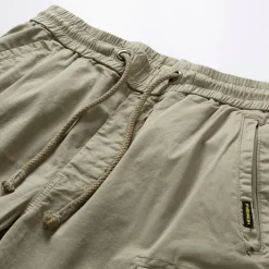 Men's Cargo Shorts Hiking Shorts Military Summer Outdoor Regular Fit 10“ Ripstop Breathable Quick Dry Multi Pockets Shorts Drawstring Elastic Waist Dark Grey Army Green Cotton Fishing Climbing