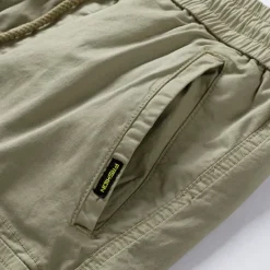 Men's Cargo Shorts Hiking Shorts Military Summer Outdoor Regular Fit 10“ Ripstop Breathable Quick Dry Multi Pockets Shorts Drawstring Elastic Waist Dark Grey Army Green Cotton Fishing Climbing