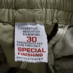 Men's Cargo Shorts Hiking Shorts Military Summer Outdoor Regular Fit 10“ Ripstop Breathable Quick Dry Multi Pockets Shorts Drawstring Elastic Waist Dark Grey Army Green Cotton Fishing Climbing