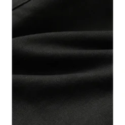 Men's Cargo Shorts Shorts Bermuda shorts Drawstring Multi Pocket Plain Outdoor Sports Knee Length Outdoor Daily Fashion Casual Slim Black Navy Blue Inelastic