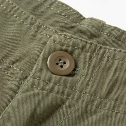 Men's Cargo Shorts Shorts Summer Shorts Buttons Multi Pocket Plain Comfort Wearable Knee Length Outdoor Sport Daily Fashion Casual Black Khaki