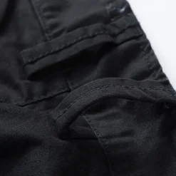 Men's Cargo Shorts Shorts Summer Shorts Work Shorts Golf Shorts Multi Pocket Button-Down Flap Pocket Plain Comfort Wearable Knee Length Outdoor Sport Daily Fashion Casual Black Yellow