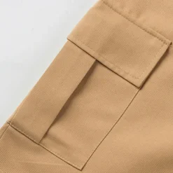 Men's Cargo Shorts Shorts Summer Shorts Drawstring Elastic Waist Multi Pocket Plain Comfort Wearable Knee Length Outdoor Sport Daily Fashion Casual Black Yellow