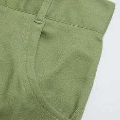 Men's Cargo Shorts Shorts Casual Shorts Multi Pocket Straight Leg Fake Zipper Pocket Plain Comfort Knee Length Casual Daily Holiday Fashion Streetwear Black Green Micro-elastic