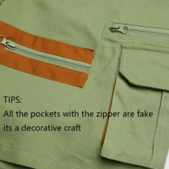 Men's Cargo Shorts Shorts Casual Shorts Multi Pocket Straight Leg Fake Zipper Pocket Plain Comfort Knee Length Casual Daily Holiday Fashion Streetwear Black Green Micro-elastic