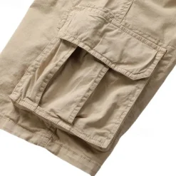 Men's Cargo Shorts Shorts Summer Shorts Drawstring Elastic Waist Multi Pocket Plain Comfort Wearable Knee Length Outdoor Sport Daily Fashion Casual Black Yellow