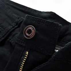 Men's Cargo Shorts Shorts Summer Shorts Work Shorts Golf Shorts Multi Pocket Button-Down Flap Pocket Plain Comfort Wearable Knee Length Outdoor Sport Daily Fashion Casual Black Yellow