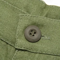 Men's Cargo Shorts Shorts Buttons Multi Pocket Plain Wearable Short Outdoor Daily Camping & Hiking Fashion Classic Army Green Green