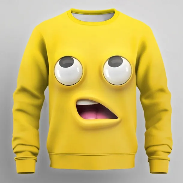 Men's Cartoon 3D Sweatshirt Sweatshirt Long Sleeve Sweatshirt Crew Neck Casual Punk & Gothic 3D Print Party Streetwear All Seasons