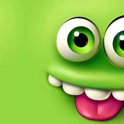 Men's Cartoon Funny Smile Face Polo Short Sleeve Polo Shirts Lapel Ugly Casual Resort Outdoor Street Gift Athleisure 3D Print Buttons Summer Black Blue Purple