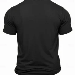 Men's Cartoon Graphic Prints T Shirt Graphic Tee 100% Cotton Short Sleeve Graphic Shirt Heather Gray Black Blue Comfortable Tee Outdoor Street Fashion Designer Clothing