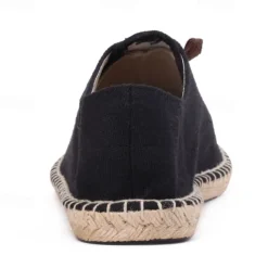 Men's Casual Espadrille Sneakers, Lightweight Lace-Up Shoes with Jute Sole, Stylish Summer Footwear for Everyday Wear and Outdoor Activities