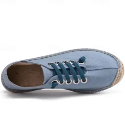 Men's Casual Espadrille Sneakers, Lightweight Lace-Up Shoes with Jute Sole, Stylish Summer Footwear for Everyday Wear and Outdoor Activities
