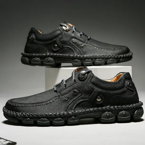 Men's Casual Green Faux Leather Sneakers with Comfortable Fit and Durable Soles – Ideal for Outdoor Activities and Everyday Wear