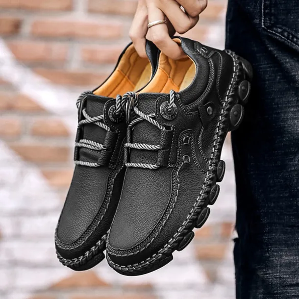 Men's Casual Green Faux Leather Sneakers with Comfortable Fit and Durable Soles – Ideal for Outdoor Activities and Everyday Wear