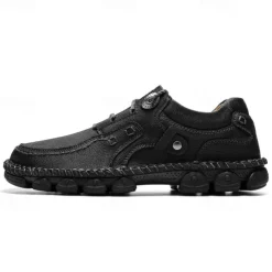 Men's Casual Green Faux Leather Sneakers with Comfortable Fit and Durable Soles – Ideal for Outdoor Activities and Everyday Wear