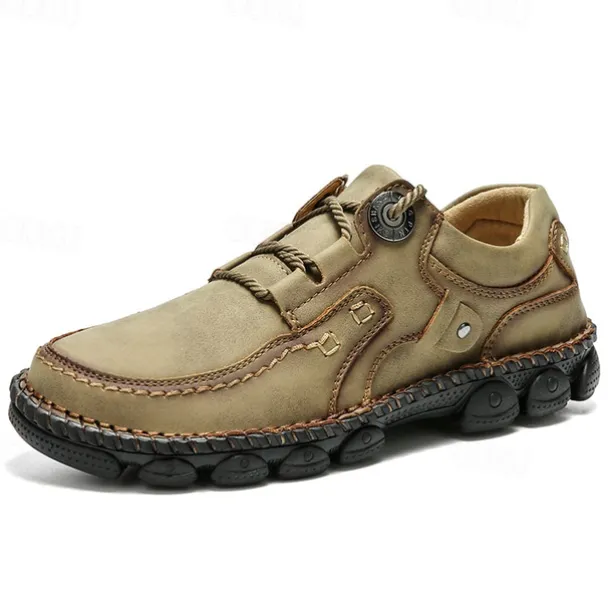Men's Casual Green Faux Leather Sneakers with Comfortable Fit and Durable Soles – Ideal for Outdoor Activities and Everyday Wear