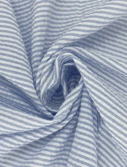 Men's Casual Homecoming Suits Notch Lapel Black Sky Blue Daily Lightweight Striped Standard Fit 2 Piece Single Breasted Two-buttons