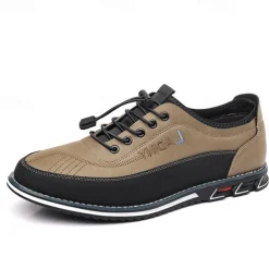 Men's Casual Lace-Up Sneakers with Comfortable Sole, Breathable Design for Everyday Wear, Ideal for Outdoor Activities and Urban Style