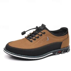 Men's Casual Lace-Up Sneakers with Comfortable Sole, Breathable Design for Everyday Wear, Ideal for Outdoor Activities and Urban Style