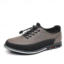Men's Casual Lace-Up Sneakers with Comfortable Sole, Breathable Design for Everyday Wear, Ideal for Outdoor Activities and Urban Style