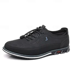 Men's Casual Lace-Up Sneakers with Comfortable Sole, Breathable Design for Everyday Wear, Ideal for Outdoor Activities and Urban Style
