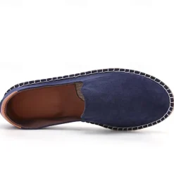 Men's Casual Slip-On Espadrille Shoes with Soft Canvas Upper and Comfortable Jute Sole, Perfect for Summer, Beach, and Everyday Wear