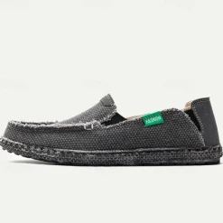 Men's Casual Slip-On Loafers - Breathable Canvas Upper, Lightweight Sole, Ideal for Daily Wear