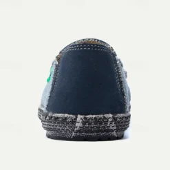 Men's Casual Slip-On Loafers - Breathable Canvas Upper, Lightweight Sole, Ideal for Daily Wear