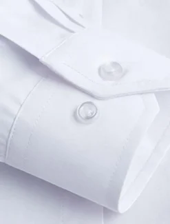 Men's Chinese Collar Shirt Mandarin Collar Shirt Dress Shirt Collared Shirt Button Up Shirt Plain Wedding Party Black White Navy Blue Long Sleeve Grandad Collar All Seasons Clothing Apparel Collared