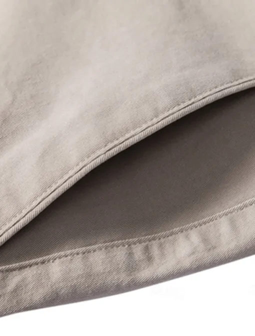 Men's Chinos Buttons Pocket Solid Color Breathable Wearable Full Length Outdoor Casual Daily Stylish Simple Black Yellow Micro-elastic